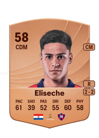 Nelson Eliseche Common 58 OVR