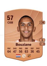 Anass Bouziane Common 57 OVR