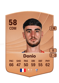 Bastien Donio Common 58 OVR