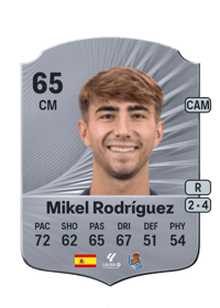 Mikel Rodríguez Rare 65 OVR