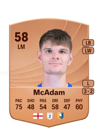 Kyle McAdam Common 58 OVR