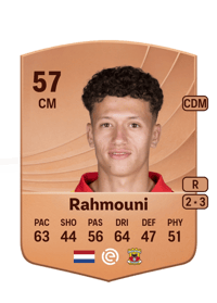 Yassir Rahmouni Common 57 OVR