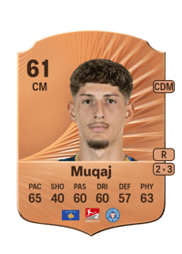 Hamza Muqaj Rare 61 OVR