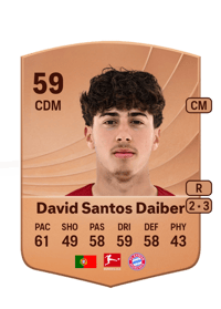 David Santos Daiber Common 59 OVR