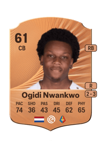 Neville Ogidi Nwankwo Rare 61 OVR
