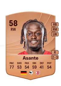 Davis Asante Common 58 OVR