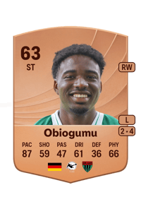 Uche Obiogumu Common 63 OVR