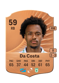 Emmanuel Da Costa Rare 59 OVR