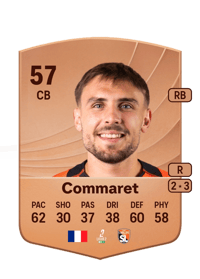 Mattéo Commaret Common 57 OVR