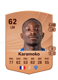 Issiaka Karamoko Common 62 OVR