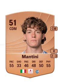 Matteo Mantini Common 51 OVR