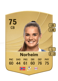 Andrea Norheim Common 75 OVR