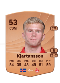 Kjartan Már Kjartansson Common 53 OVR