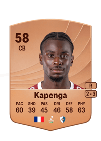 Jonathan Kapenga Common 58 OVR