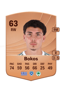 Giannis Bokos Common 63 OVR