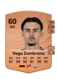 Joel Vega Zambrano Common 60 OVR