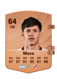 Juan Cruz Meza Common 64 OVR