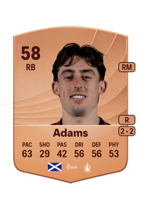 Keelan Adams Common 58 OVR