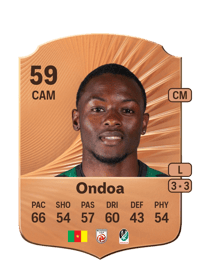 Loiange Ondoa Rare 59 OVR