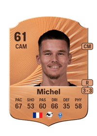 Diego Michel Rare 61 OVR