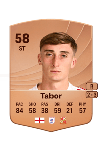 Jake Tabor Common 58 OVR