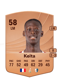 Souleymane Keita Common 58 OVR