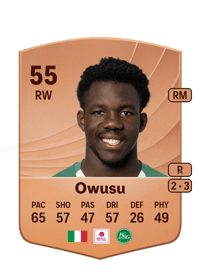 Enoch Owusu Common 55 OVR