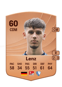 Cajetan Lenz Common 60 OVR