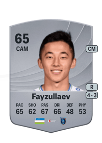 Abbosbek Fayzullaev Common 65 OVR