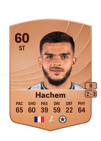 Abdelsamad Hachem Common 60 OVR