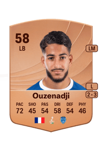 Anis Ouzenadji Common 58 OVR