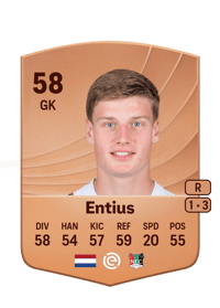 Freek Entius Common 58 OVR