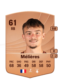 Cléo Mélières Common 61 OVR
