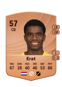 Jemuel Erat Common 57 OVR