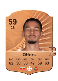 Yamano Olfers Rare 59 OVR