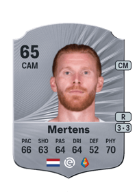 Dylan Mertens Rare 65 OVR