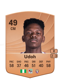 Joshua Udoh Common 49 OVR
