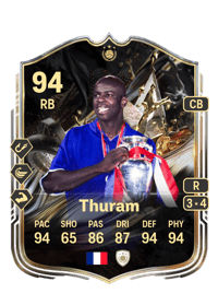 Lilian Thuram Trophy Titans ICON 94 OVR