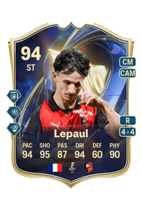 Estéban Lepaul Team of the Season 94 OVR