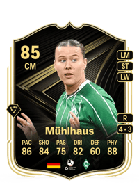 Larissa Mühlhaus Team of the Week 85 OVR