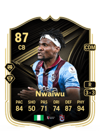 Chibuike Nwaiwu Team of the Week 87 OVR