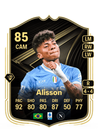 Alisson Team of the Week 85 OVR