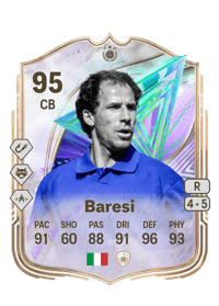 Franco Baresi Festival of Football: Greats of the Game ICON 95 OVR