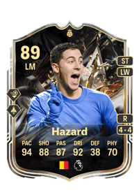 Eden Hazard Trophy Titans Hero 89 OVR