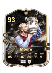 Bobby Moore Trophy Titans ICON 93 OVR