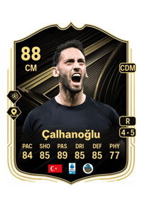 Hakan Çalhanoğlu Team of the Week 88 OVR