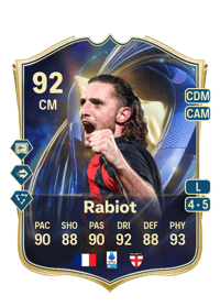 Adrien Rabiot Team of the Season 92 OVR