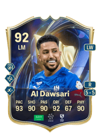 Salem Al Dawsari Team of the Season 92 OVR