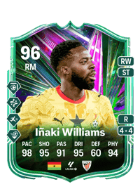 Iñaki Williams Festival of Football: Path to Glory 96 OVR
