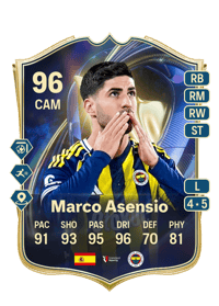 Marco Asensio Team of the Season 96 OVR